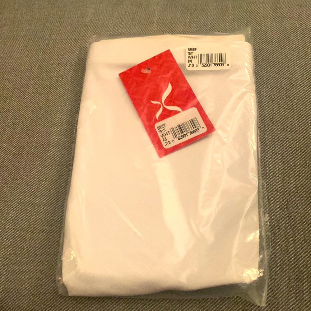NWT Capezio Briefs- White